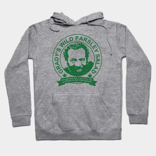 Grady's Wild Parsley Salad Hoodie by Bigfinz